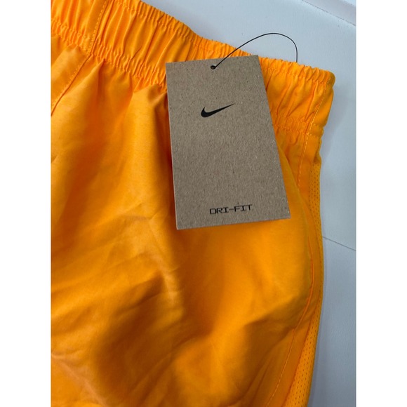 Nike Womens Dri-FIT Tempo Running Shorts Orange XSmall NEW - Picture 7 of 8